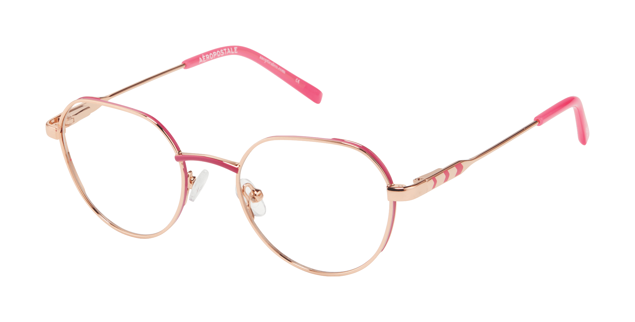 Aéro Kids INVENTIVE frames in Pink by A&A Optical